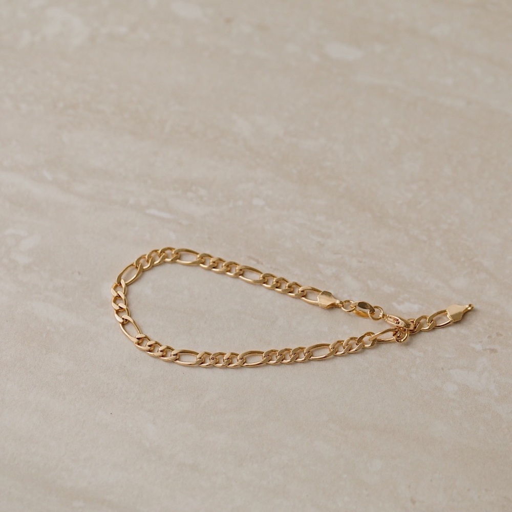 Chelsea Figaro Bracelet | 18k Gold Filled - Picture 7 of 11